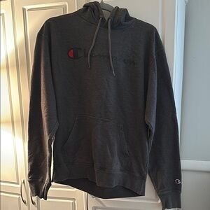 Champion Men's Dark Gray Hoodie